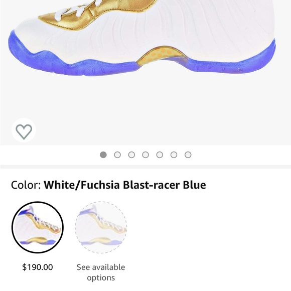 Nike Air Foamposite one Peanut Butter & Jelly (GS) original box with purchase - Picture 2 of 9